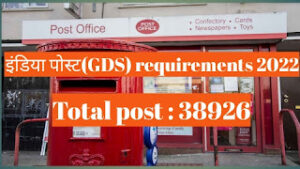 Read more about the article Indian Post man GDS vacancy 2022
