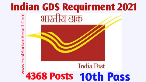 Read more about the article Bihar & Maharashtra GDS New Recruitment 2021